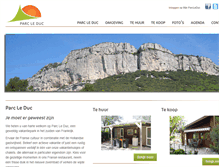 Tablet Screenshot of parcleduc.nl